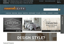 Tablet Screenshot of fresnofurniturecity.com